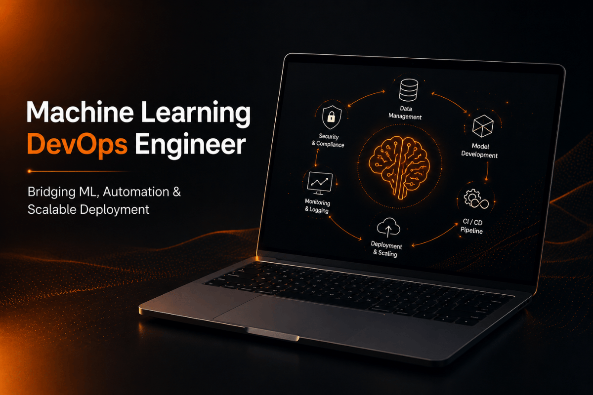 Machine Learning DevOps Engineer managing AI, cloud, and automation