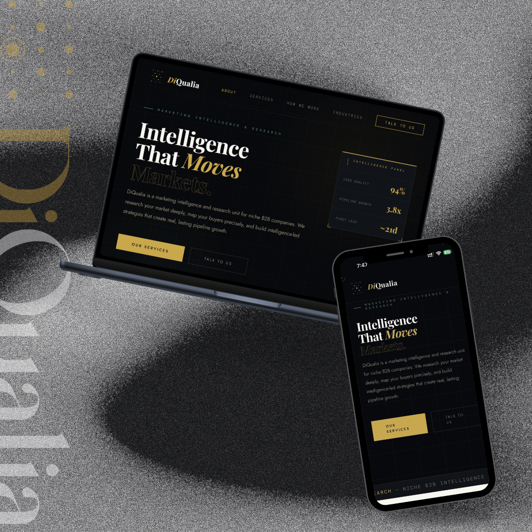DiQualia – B2B Marketing Intelligence Platform thumbnail